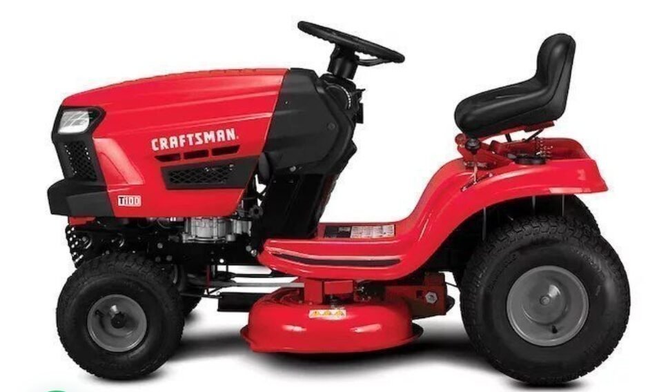 CRAFTSMAN T100 36" 11.5-HP Riding Lawn Mower