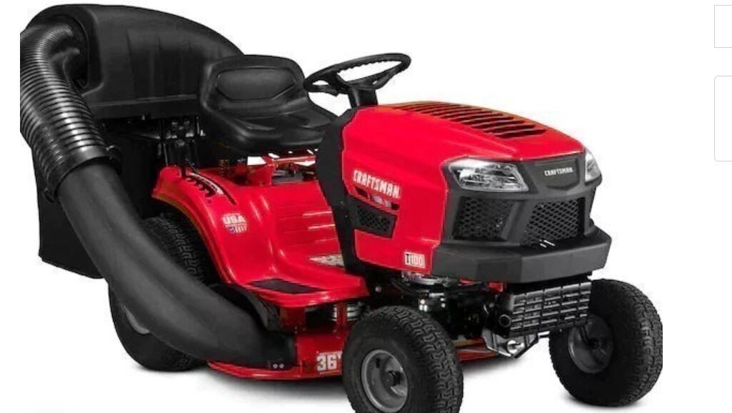 CRAFTSMAN T100 36" 11.5-HP Riding Lawn Mower