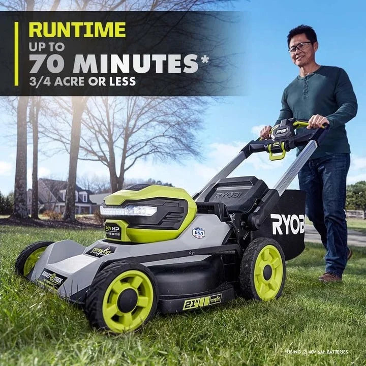 40V HP Brushless 21" Self-Propelled Multi-Blade Mower Kits.
