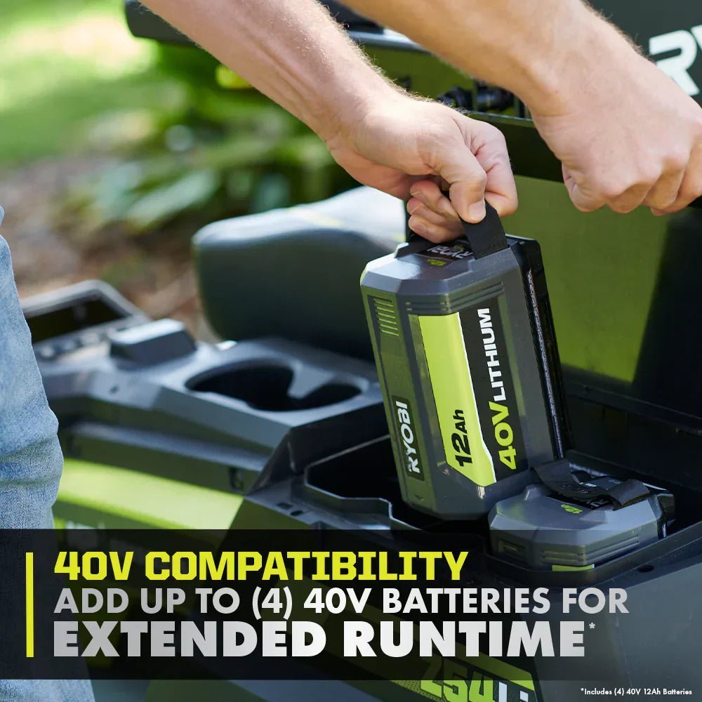 80V Max HP Lithium 54" Brushless Electric Zero Turn Lawn Mower