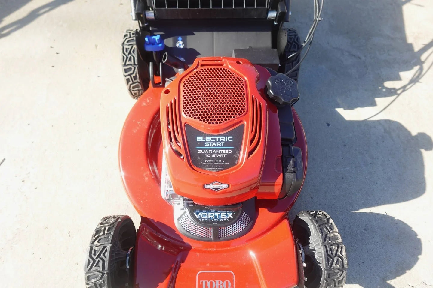 Toro 22" Electric-Start Recycler Personal Pace Self-Propelled Gas Lawn Mowers.