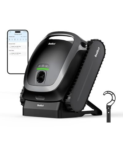 Beatbot AquaSense Cordless Robotic Pool Vacuum Cleaner – Intelligent Path Opimization, Cleans Floor, Walls, and Waterline – Ideal for Above & In-Gr...