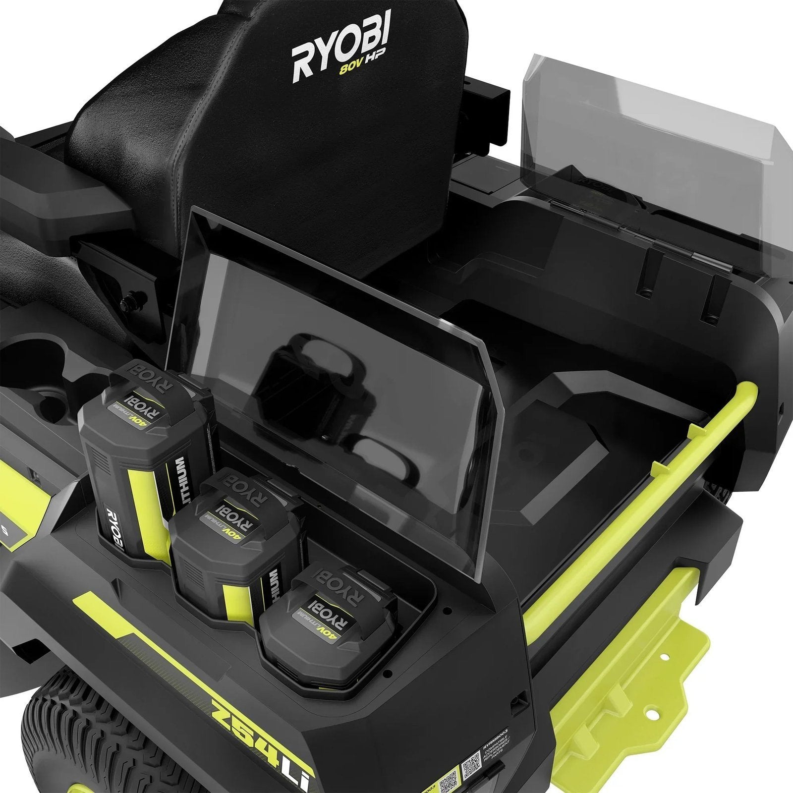80V Max HP Lithium 54" Brushless Electric Zero Turn Lawn Mower