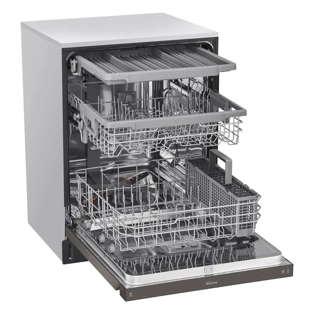 Lg Ldfn4542 24" Wide 15 Place Setting Energy Star Rated Built-In Dishwasher – PrintProof