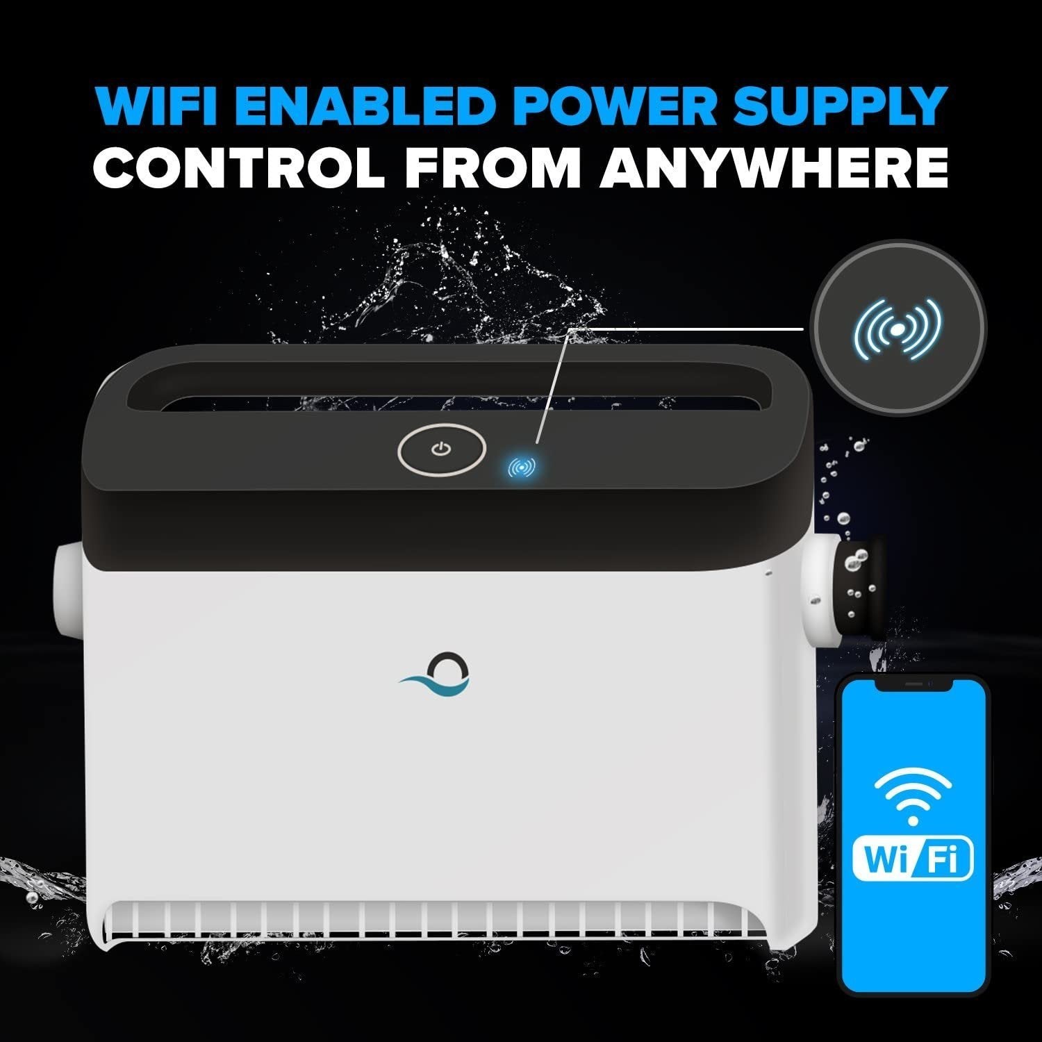 Dolphin Sigma Robotic Pool Cleaner (2024 Model) — Wi-Fi, App, Gyroscope, Weekly Timer, Waterline Cleaning & Massive Top-Loading Ultra-Fine and Stan...