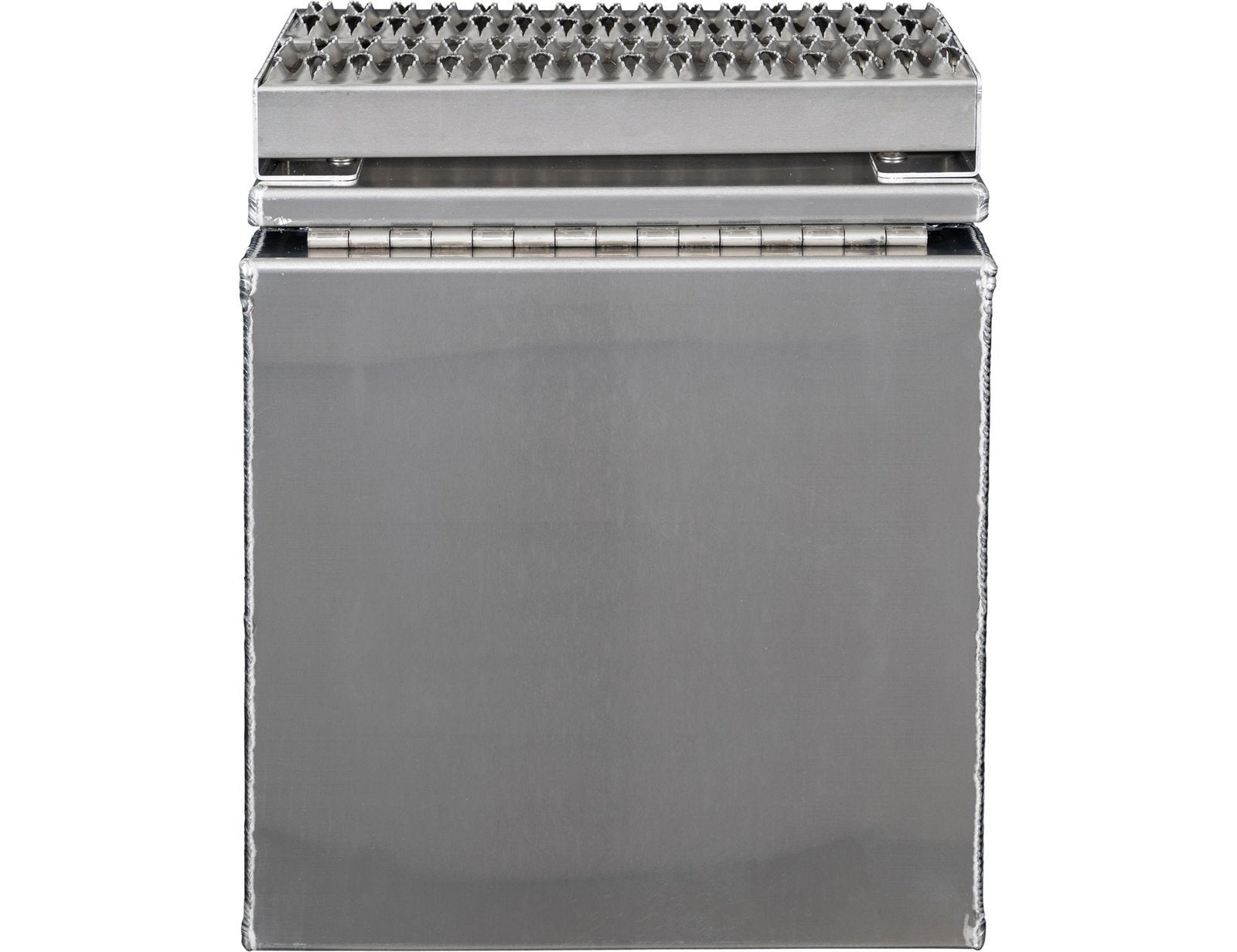 Buyers Products 28-in x 24-in x 18-in Smooth Aluminum Step Box Truck Tool Box 1705281