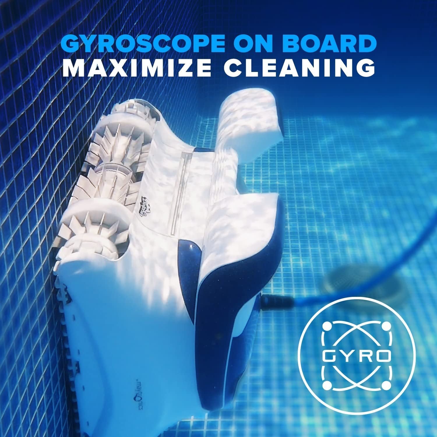 Dolphin Sigma Robotic Pool Cleaner (2024 Model) — Wi-Fi, App, Gyroscope, Weekly Timer, Waterline Cleaning & Massive Top-Loading Ultra-Fine and Stan...