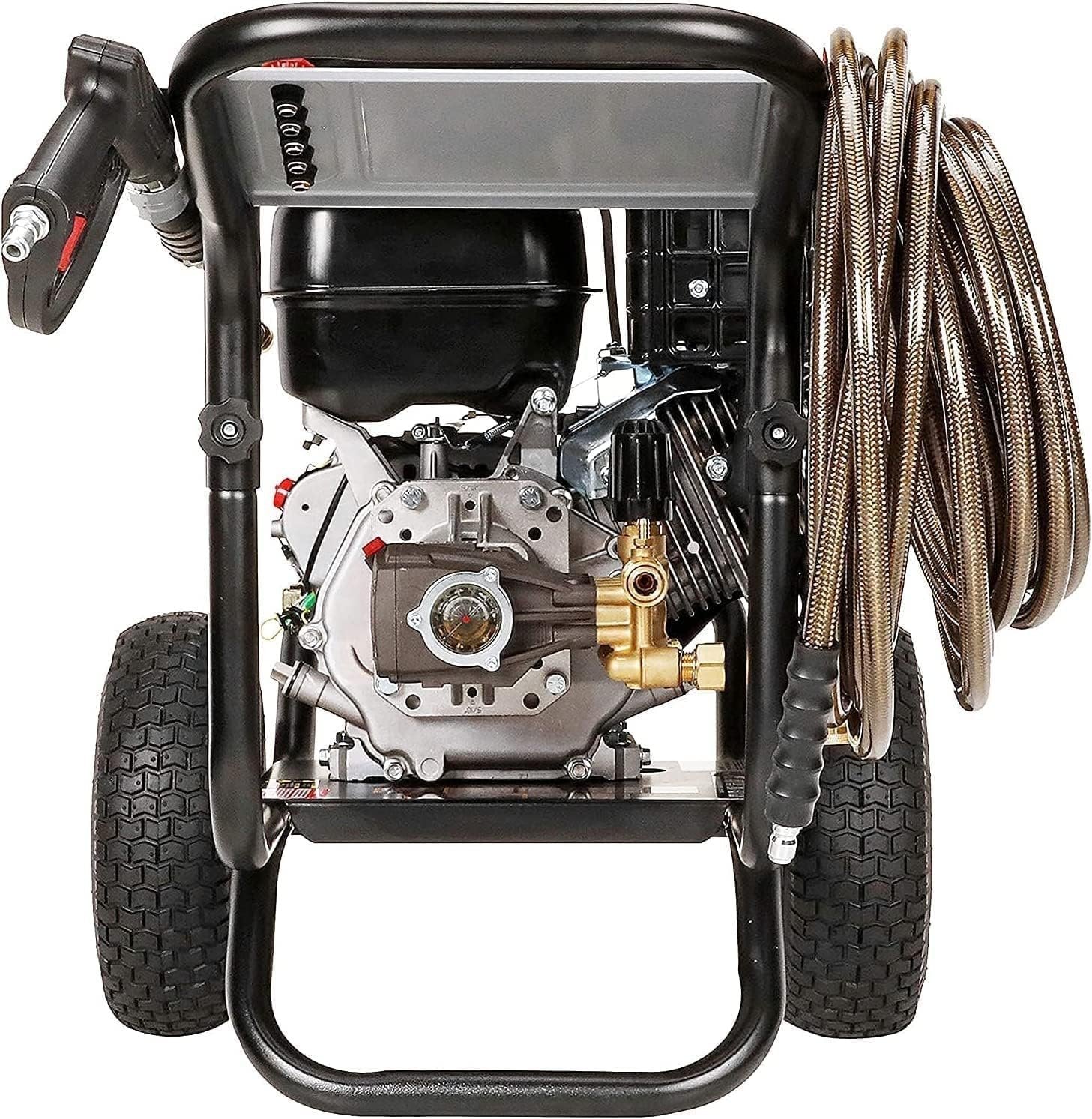 Simpson PowerShot PS60843 – 4400 PSI 4.0 GPM Commercial Gas Pressure Washer with 50 ft Hose | Cold Water, 49-State Compliant