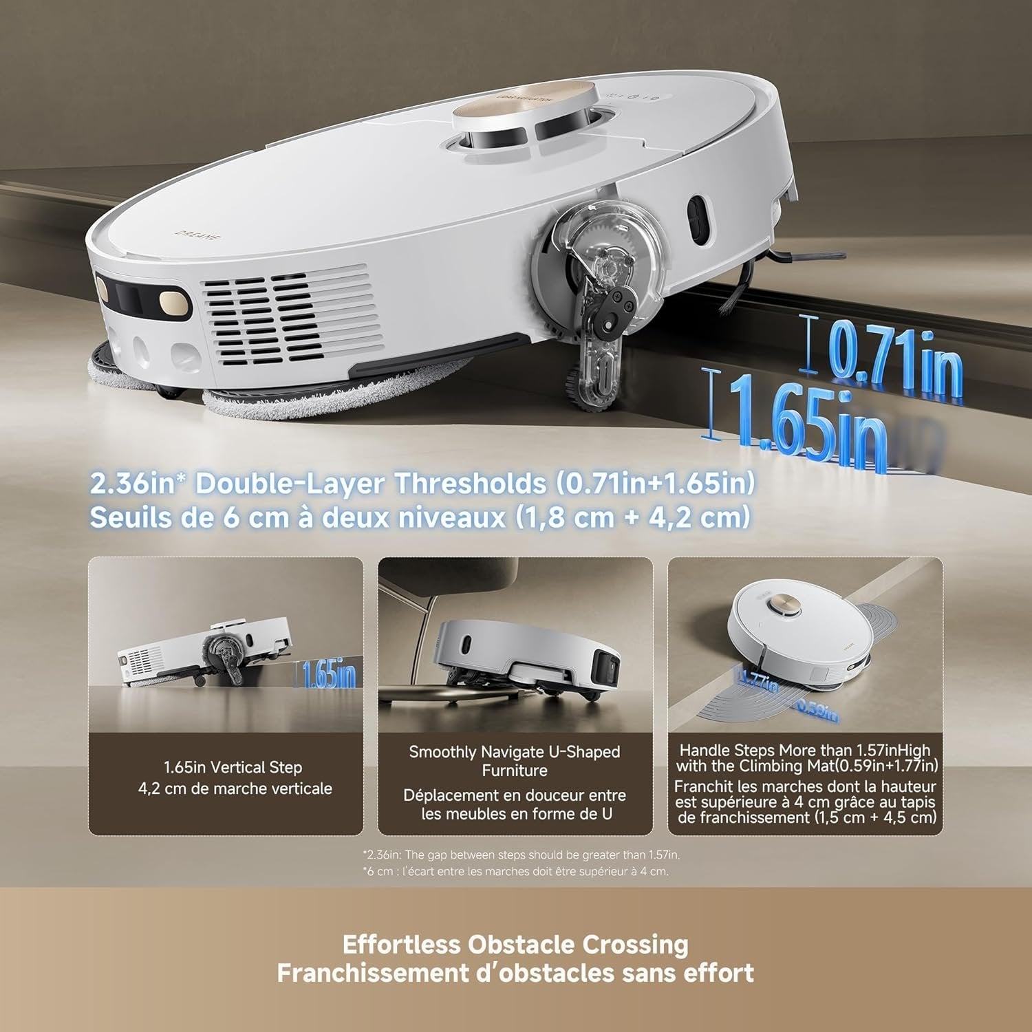 DREAME L50 Ultra Robot Vacuum & Mop, 19,500Pa, Auto-Empty
