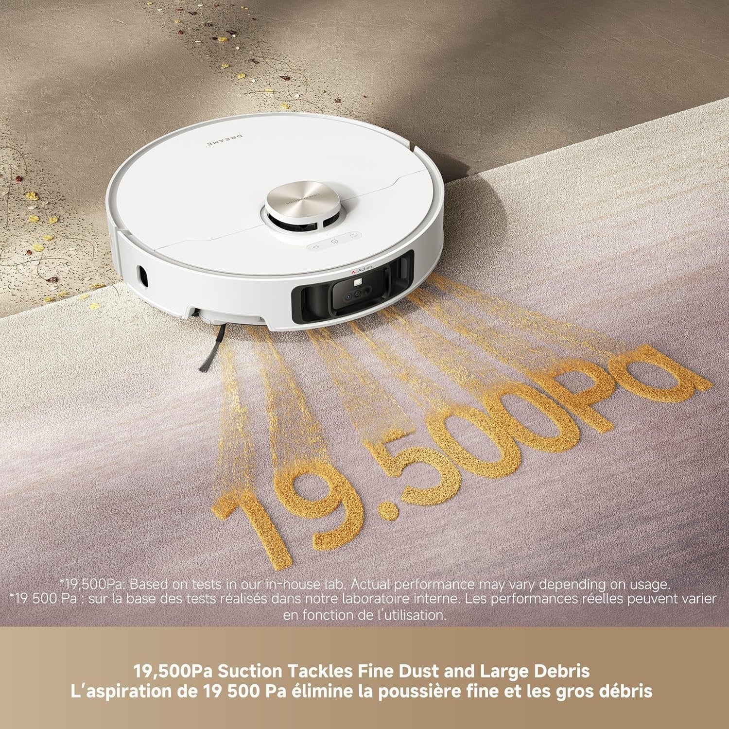 DREAME L50 Ultra Robot Vacuum & Mop, 19,500Pa, Auto-Empty