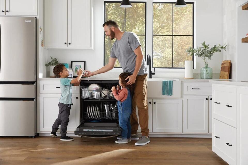 Frigidaire GDPH4515AF 24" Built-In Dishwasher, Energy Star Certified, Top Control, Stainless Steel
