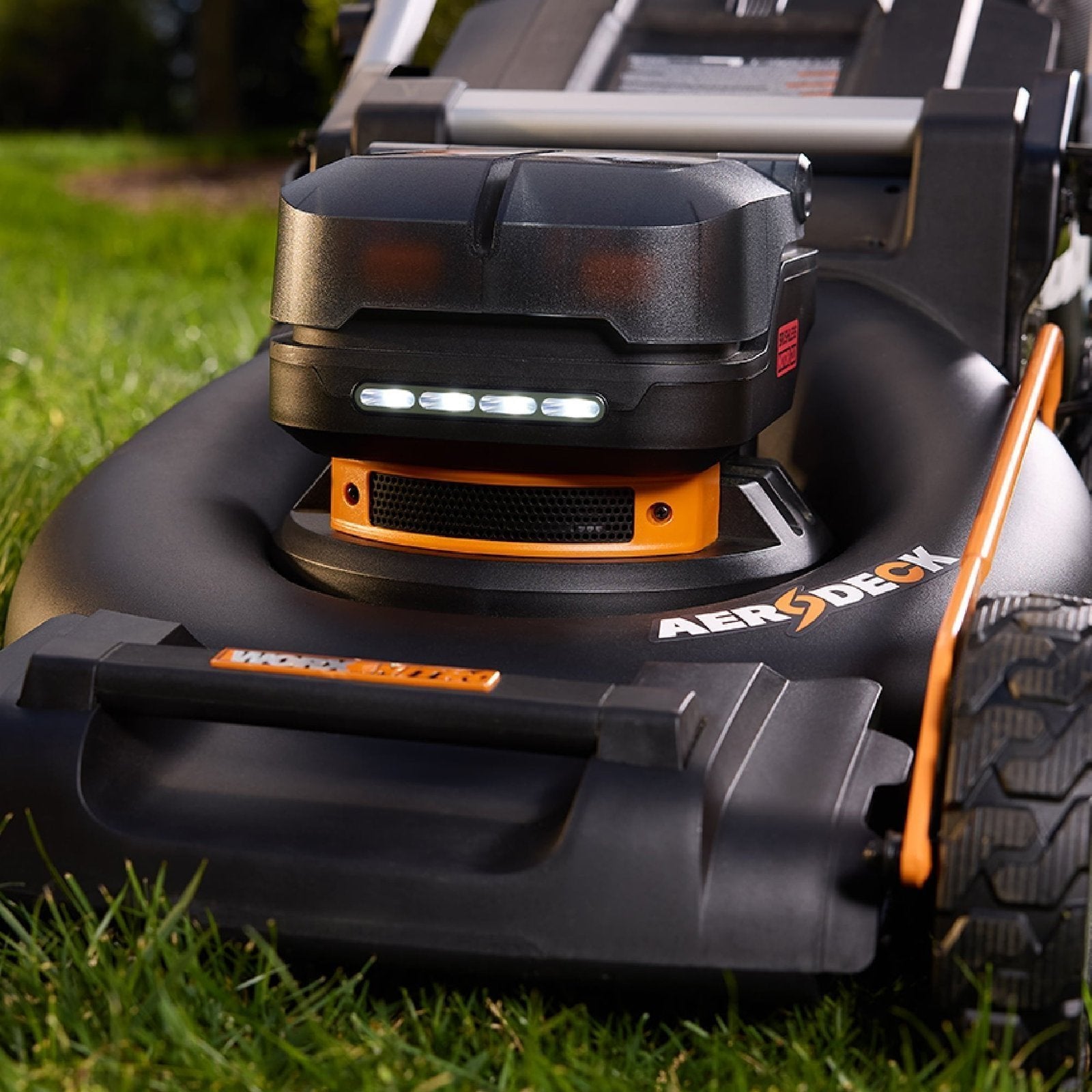 Worx Nitro WG760 40V 21" Cordless Self-Propelled Lawn Mower with Brushless (Batteries & Charger Included)