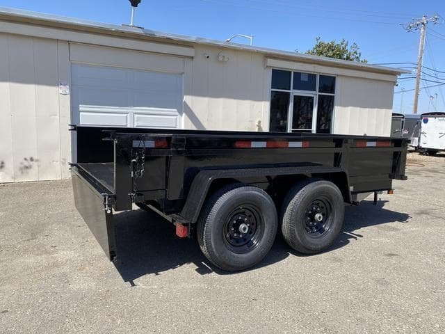 Carry-On 6 X 12 Patriot Dump 12K Trailer