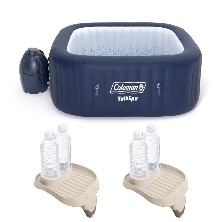 Coleman 4 – Person 114 – Jet Square Inflatable Tub in Blue