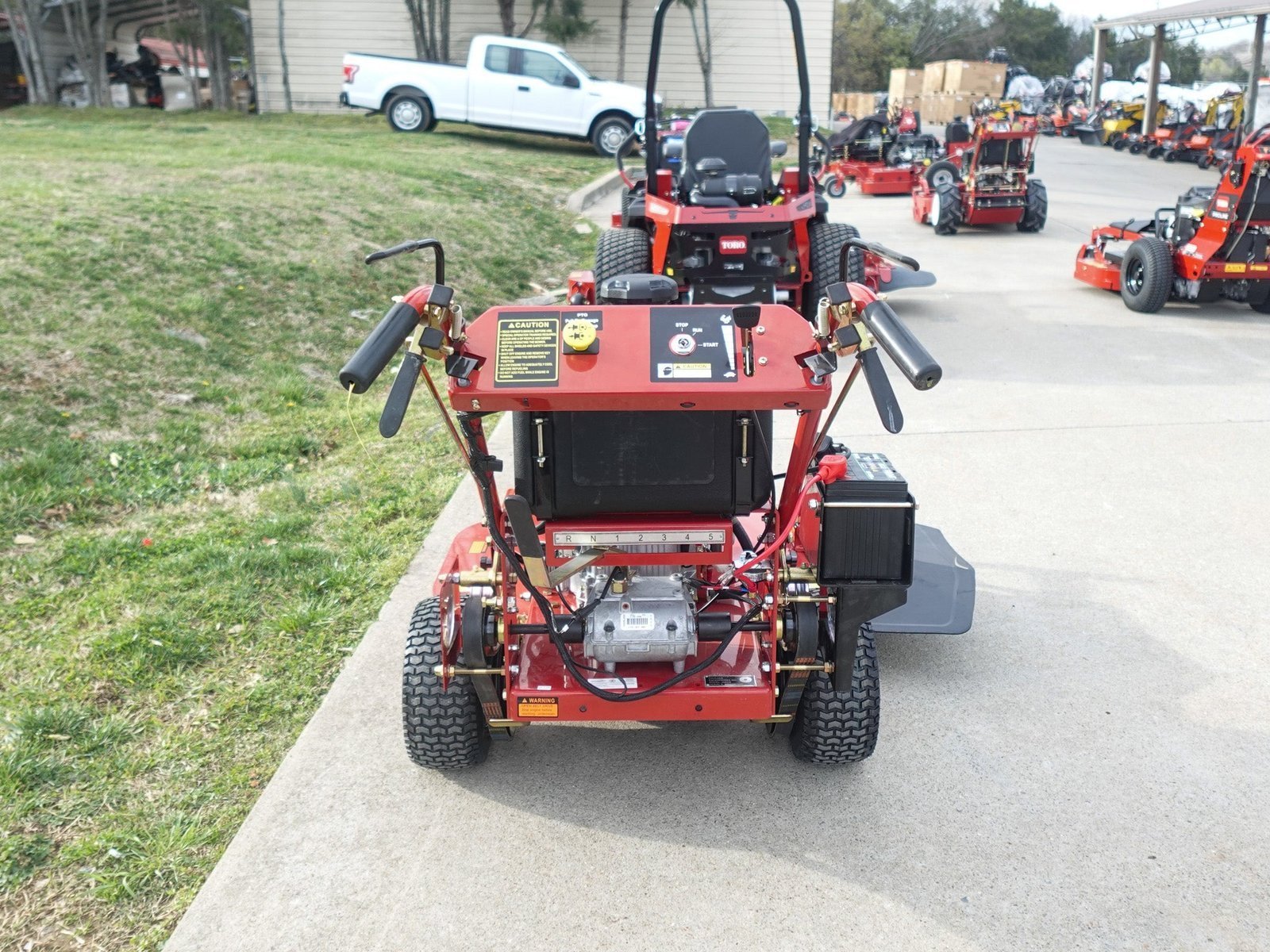 Bradley 36BDE-BS17 36" Belt Drive E-Clutch Walk Behind Mower 17.5HP Briggs