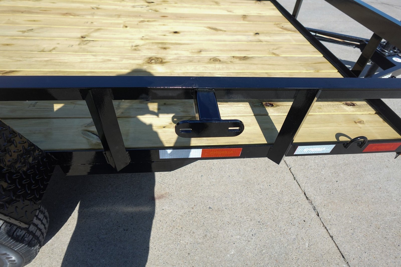 6′ 4" x 10 Utility Trailer Dovetail Powder Coated With Gate 3,500lb Axle