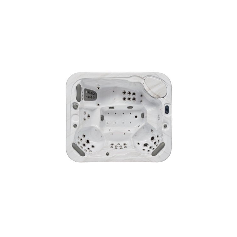 Danika 5-person 68-jet Tub With Bluetooth In Gray