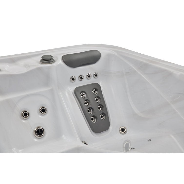 Danika 5-person 68-jet Tub With Bluetooth In Gray