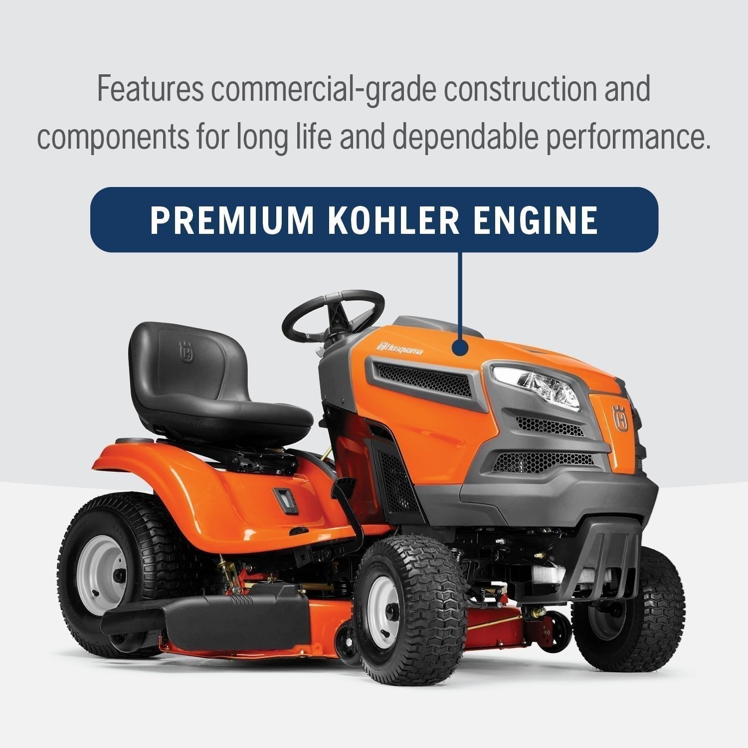 Husqvarna YTH24K54 54" Lawn Tractor 24hp V-Twin Kohler Engine 960450079
