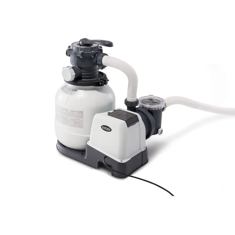 Intex 24′ x 12′ x 52" Rectangular 26363EH Ultra XTR Frame Swimming Pool Pump