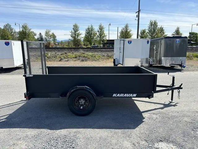 Karavan Modular 5 X 10 Utility Trailer with 18" Side Wall Kit
