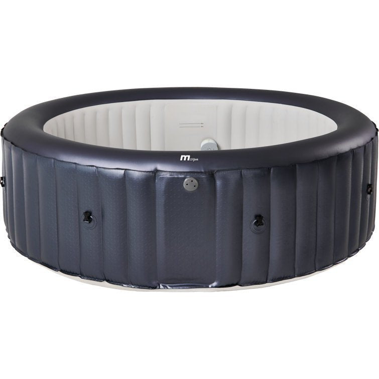 Mspa, Carlton, Muse Series, Self-Inflatable Tub & Spa, Hydromessage Jets & Air Bubble System, Round – 4 Persons