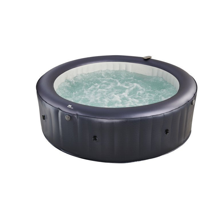 Mspa, Carlton, Muse Series, Self-Inflatable Tub & Spa, Hydromessage Jets & Air Bubble System, Round – 4 Persons