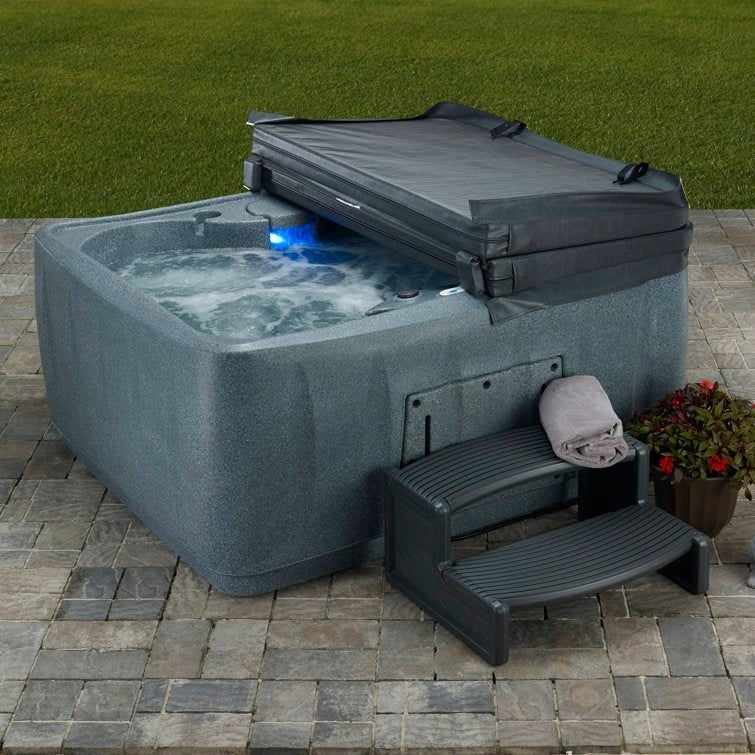 Premium AR150 4-Person 12-Jet Plug & Play Tub with Ozone, powered By Jacuzzi Pumps