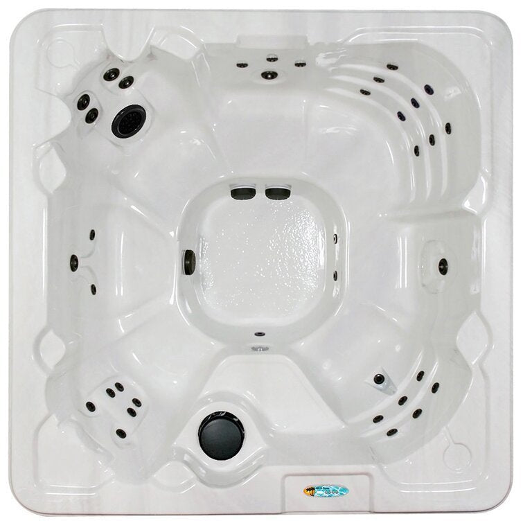 Punta Cana 6-Person 40-Jet Tub with LED Light and Ozonator