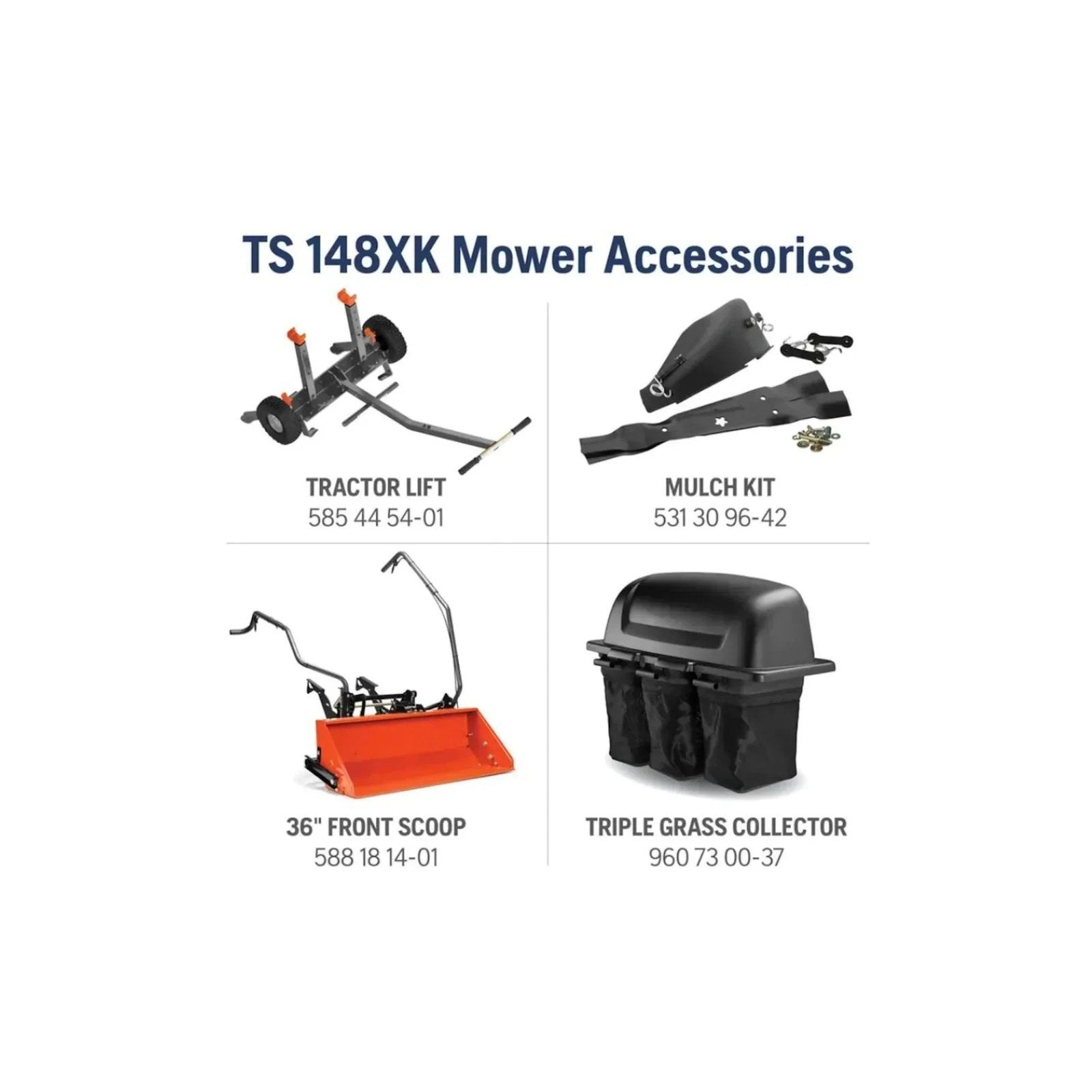 Husqvarna TS 348 (48") 24HP Kohler Garden Tractor