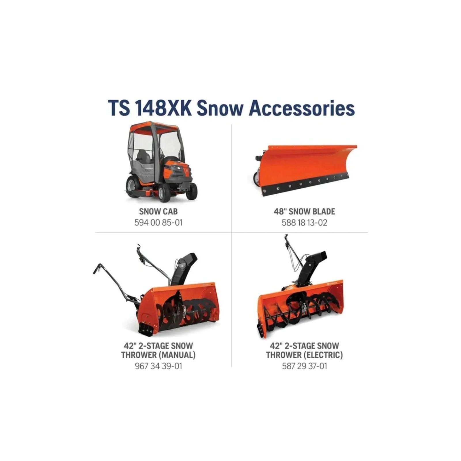 Husqvarna TS 348 (48") 24HP Kohler Garden Tractor