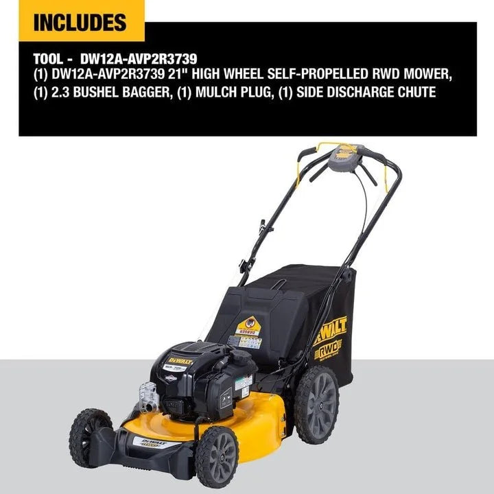 DEWALT 21" 163cc Self-Propelled Lawn Mowers
