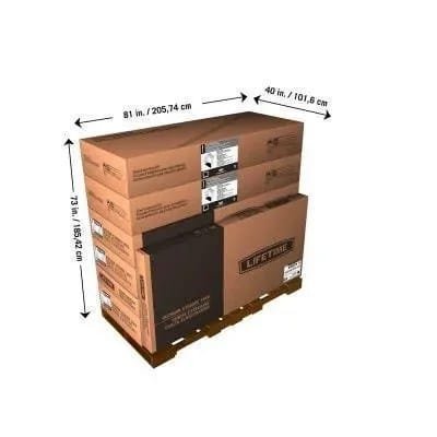 Lifetime 11 Ft. X 21 Ft. Outdoor Storage Shed With Tri-Fold Doors