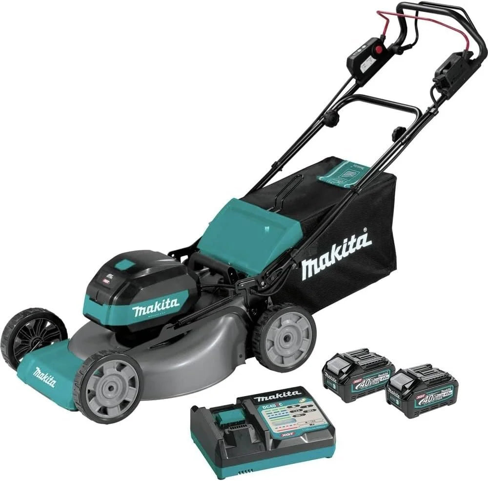 Makita 40V max XGT Brushless 21" Self‐Propelled Commercials Lawn Mowers Kit GML01PL