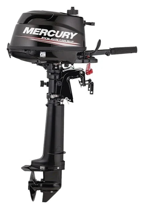 Mercury 5hp Tiller FourStroke Outboard – 15" Shaft, Manual Tilt/Trim, Manual Start
