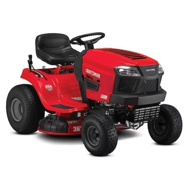 36" Riding Lawn Mower – 11.5HP Gas Engine, Compact Residential Mower
