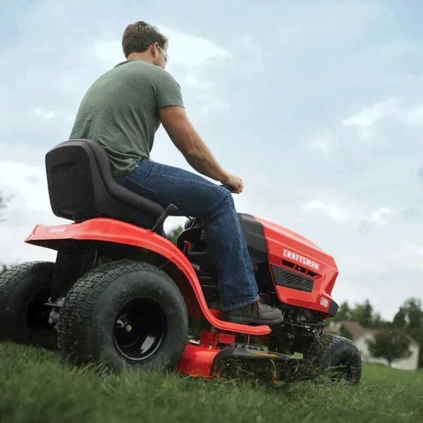 36" Riding Lawn Mower – 11.5HP Gas Engine, Compact Residential Mower