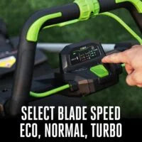 EGO Power+ LM2200SP 22" Aluminum Deck Select Cut Self-Propelled Lawn Mowers.