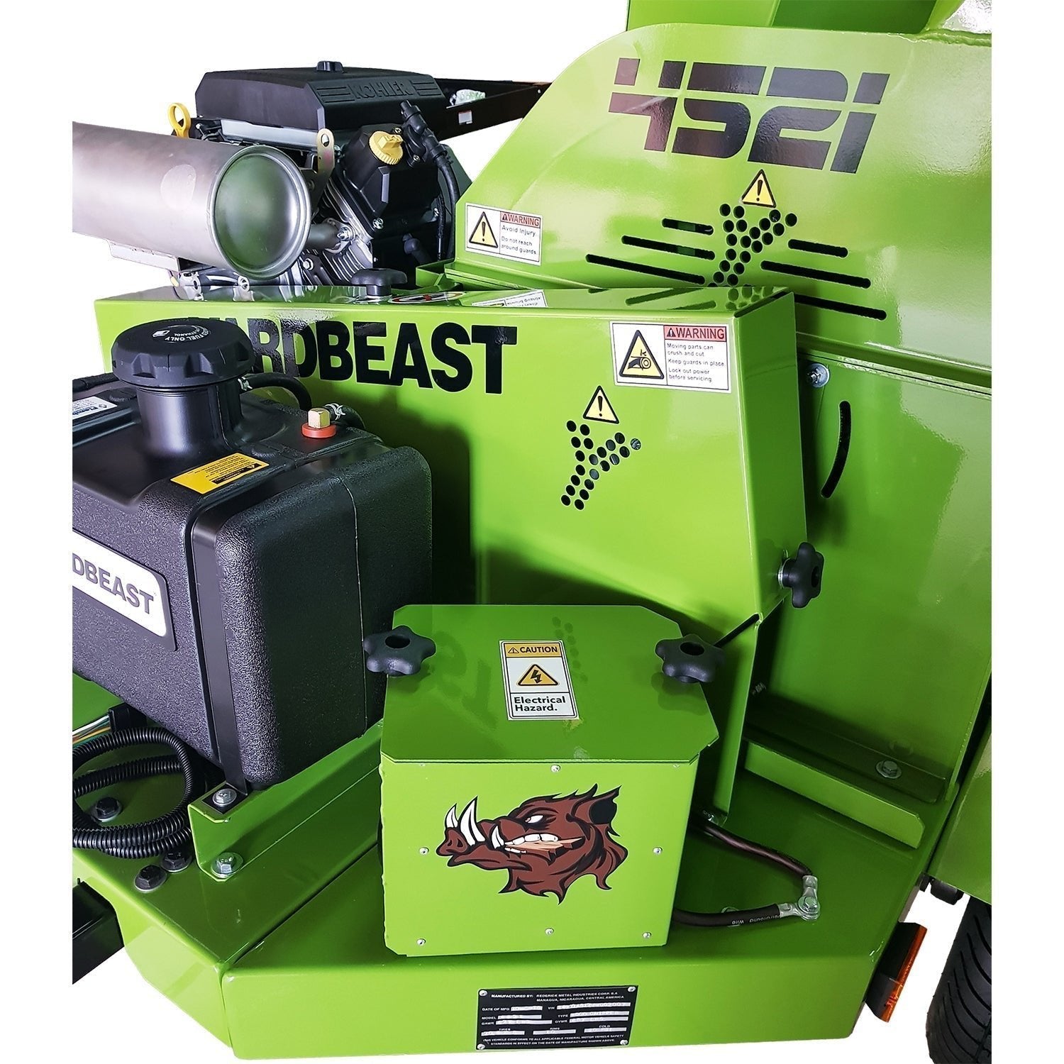 YARDBEAST 4.5” Commercial-Grade Chipper – YB4521