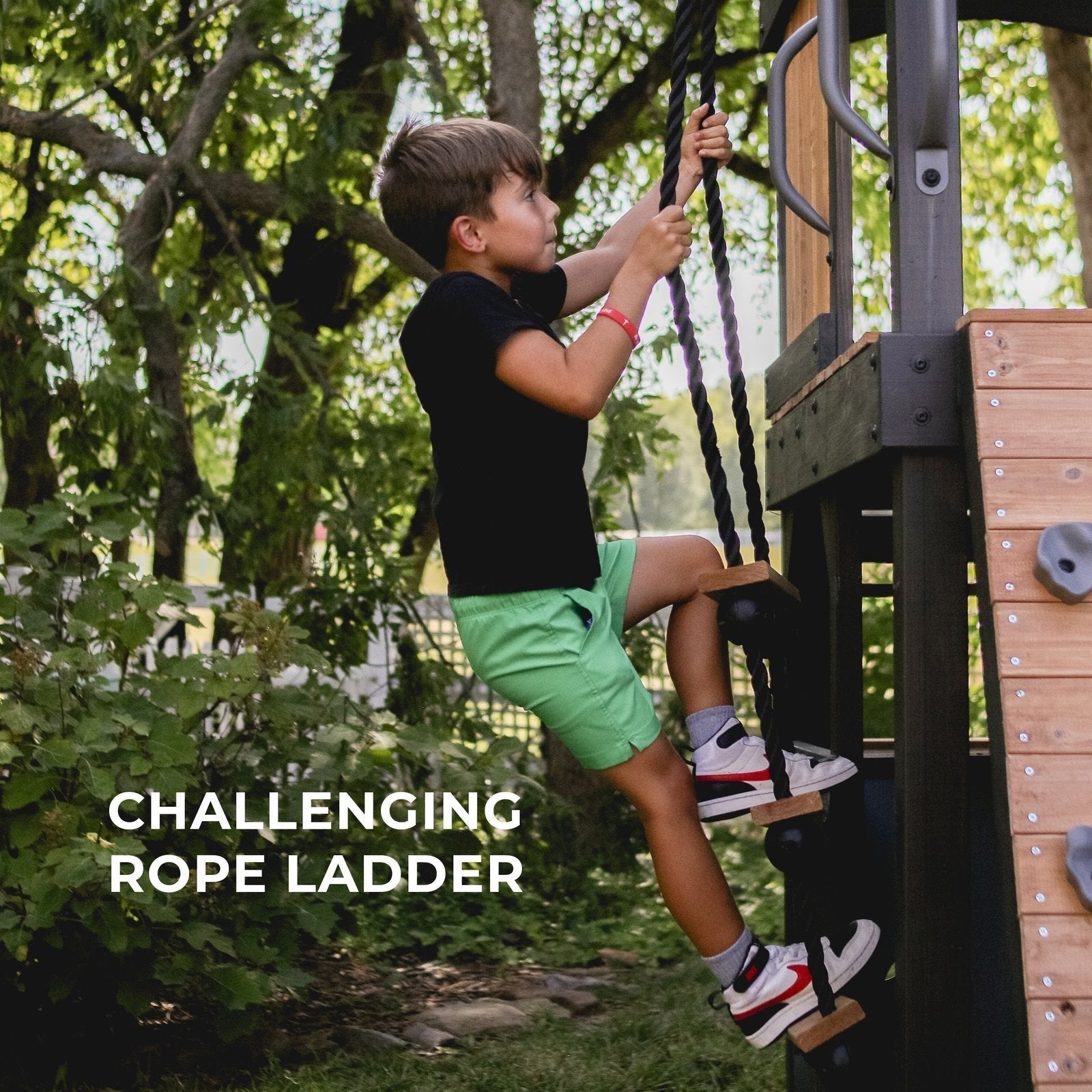 Mystic Tower Swing Set