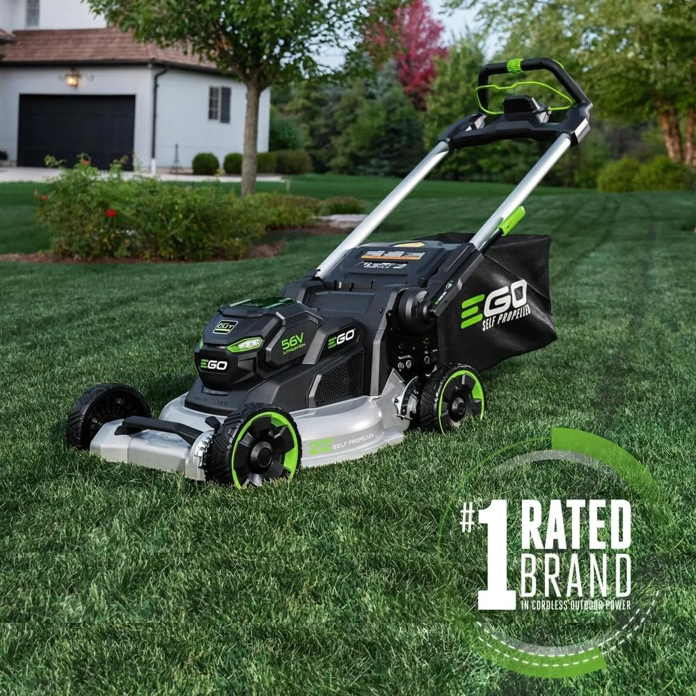 EGO Power+ LM2200SP 22" Aluminum Deck Select Cut Self-Propelled Lawn Mowers.