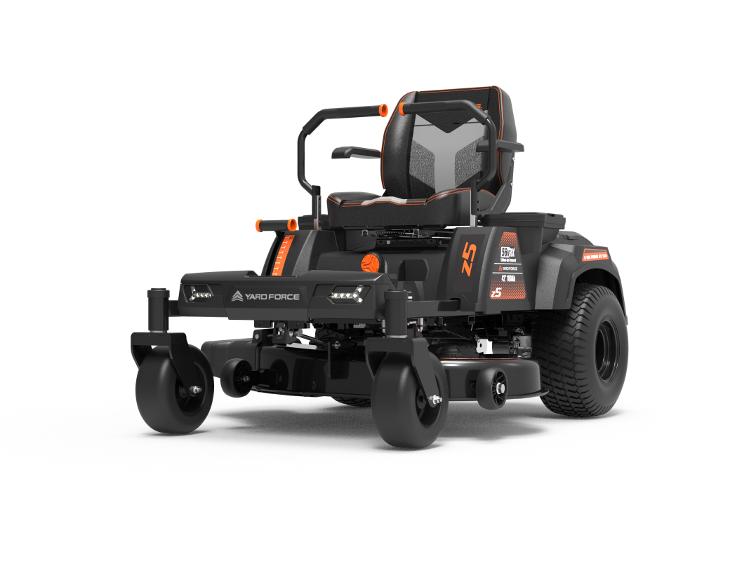 Yard Force Riding Lawn Mower 42" Zero Turn Battery Powered 56V Z42-562 New