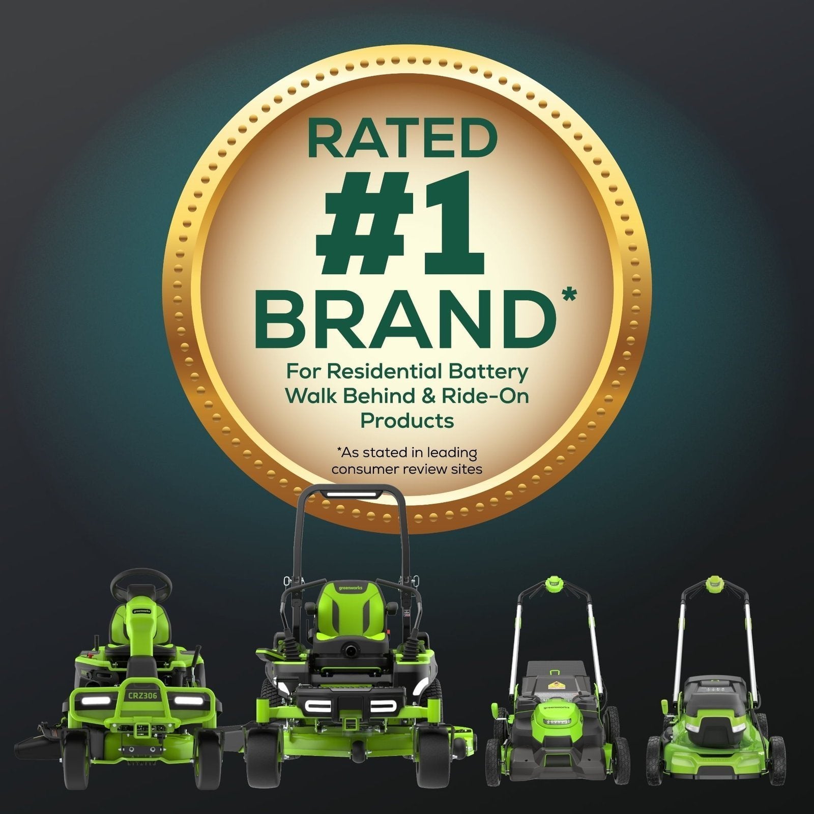 Greenworks 60V 21" Self Propelled Lawn Mower with (1) 8.0 Ah Battery & Rapid Charger 2546402