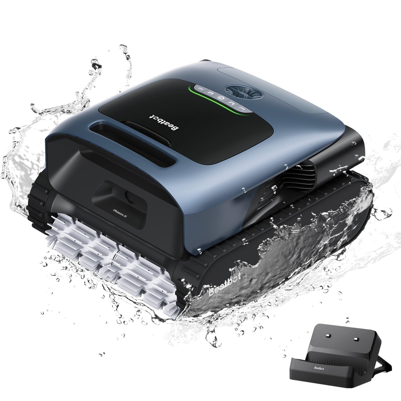 Beatbot AquaSense Pro Cordless Pool Cleaner Robot – Clarifies Water, Cleans Surface, Floor, Walls and Waterline, Intelligent Path Optimization, Sur...