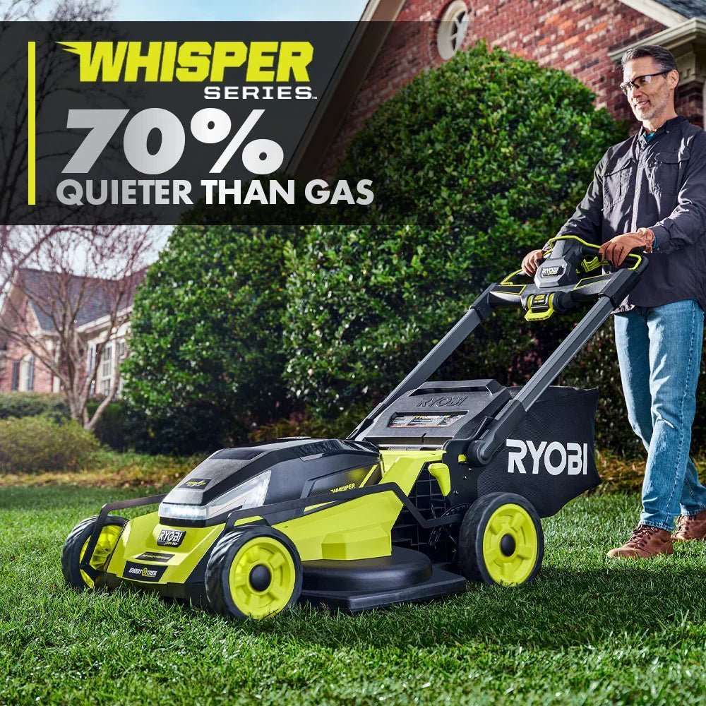 RYOBI 80v Hp brushless 30" self-propelled dual-blade lawn mower kit