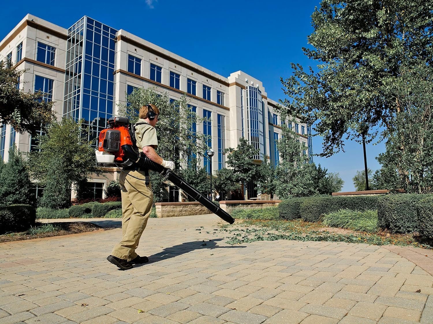 Husqvarna 350BT Gas Backpack Leaf Blower 50.2cc, 692 CFM, 180 MPH