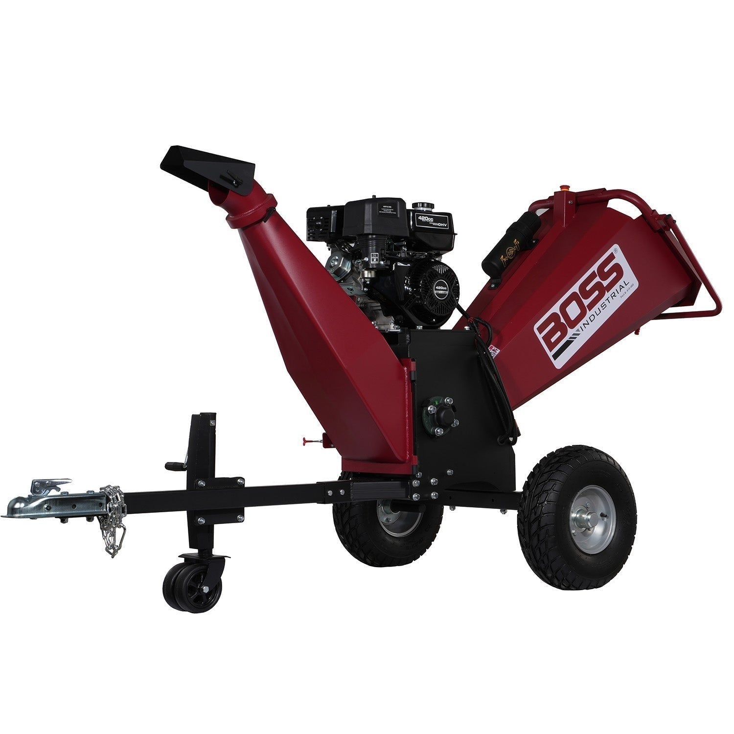 Boss Industrial 6" 14 HP Chipper Shredder with Electric Starter – CGR60