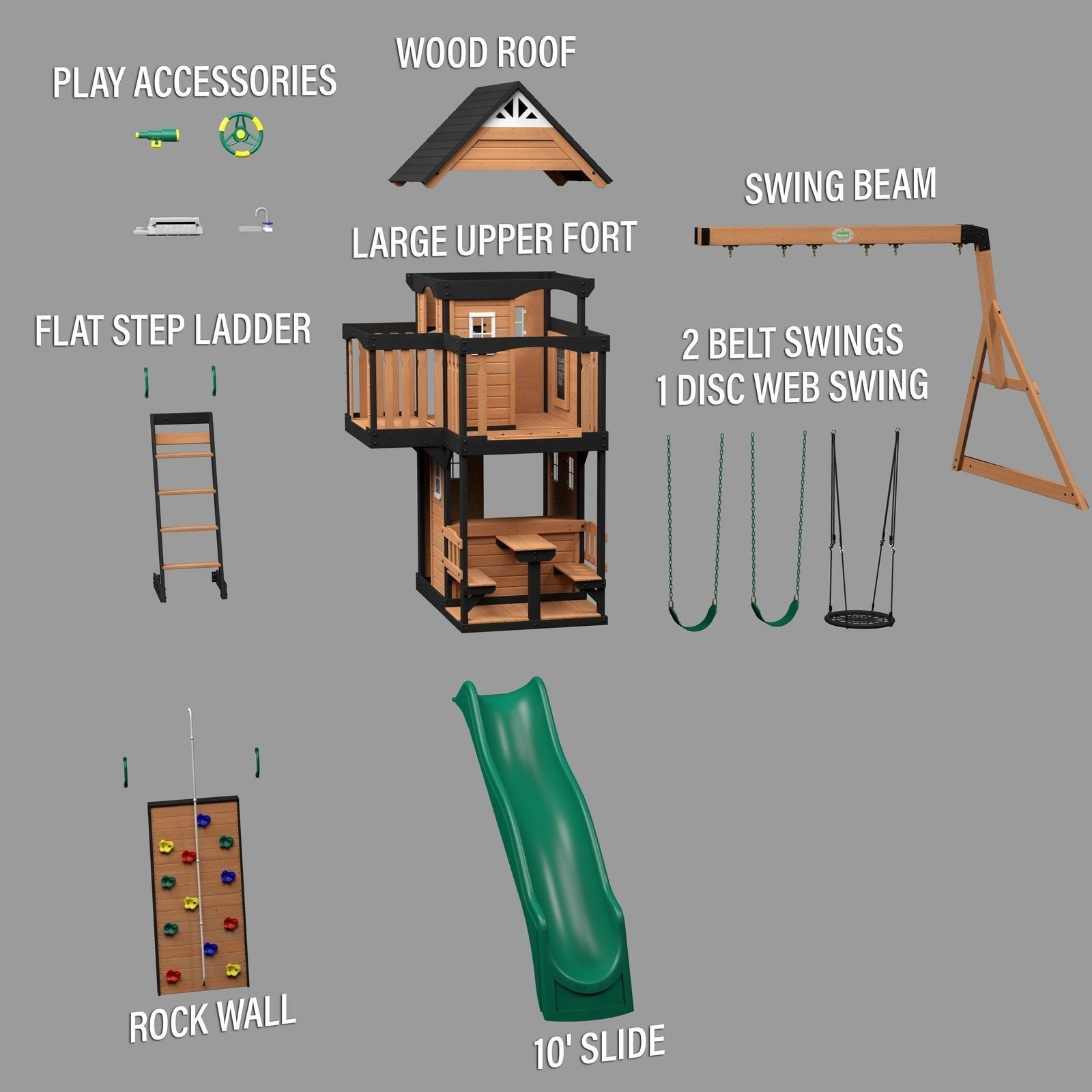 Canyon Creek Swing Set