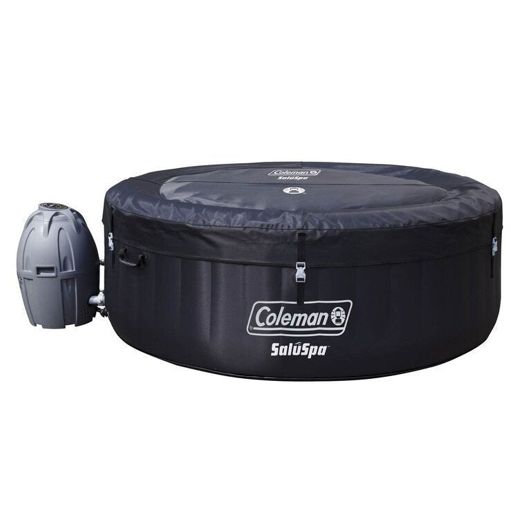 Coleman Saluspa 4 Person Inflatable Tub Spa + 12 Filter Cartridge Refills