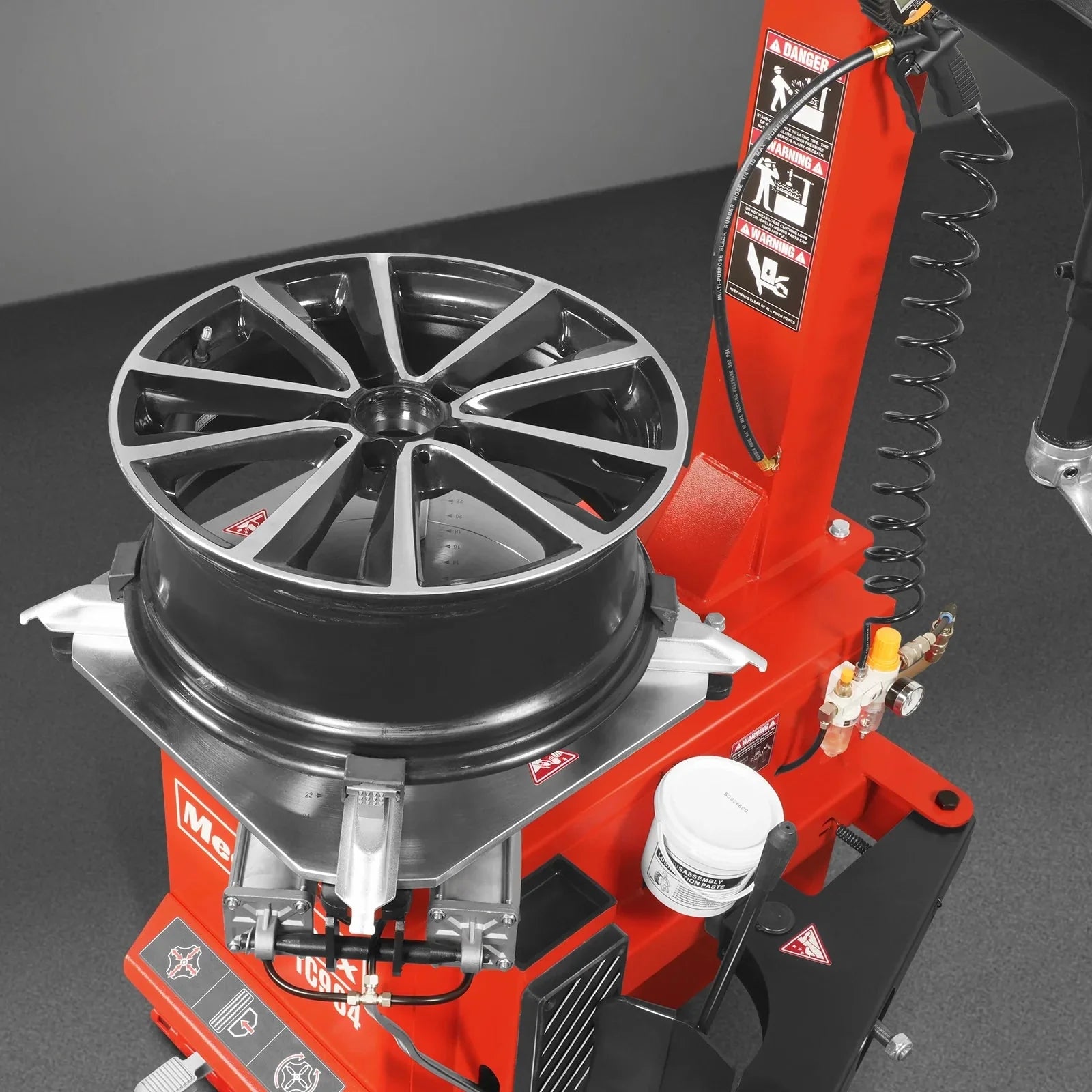 1.5 HP Swing Arm combo Tire Changer Wheel Changer 24" Rim Capacity, Combo Wheel Balancer